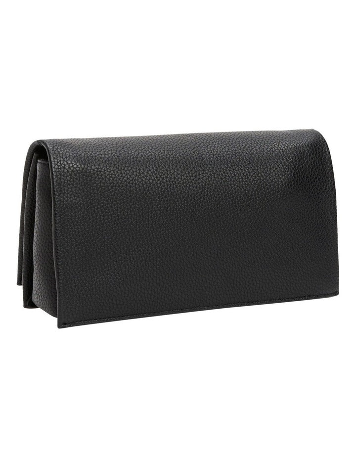 Her Chain Crossover Crossbody Bag in Black