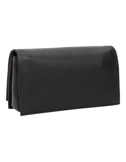 Her Chain Crossover Crossbody Bag in Black