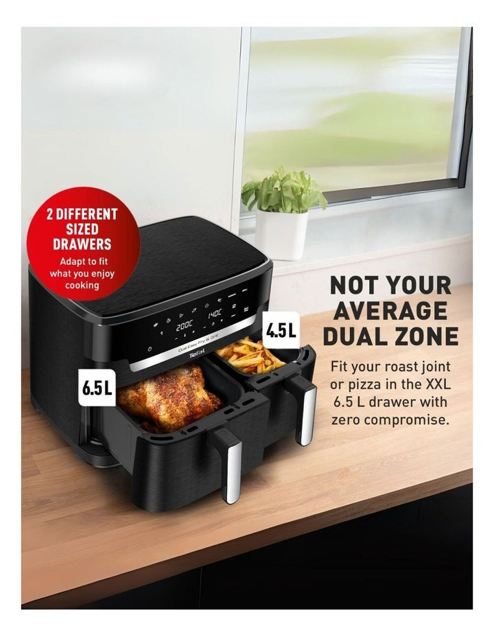 Dual Easy Fry And Grill Airfryer EY9458 11L in Black