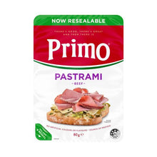 PRIMO ROAST PASTRAMI THINLY SLICED 80GRAM