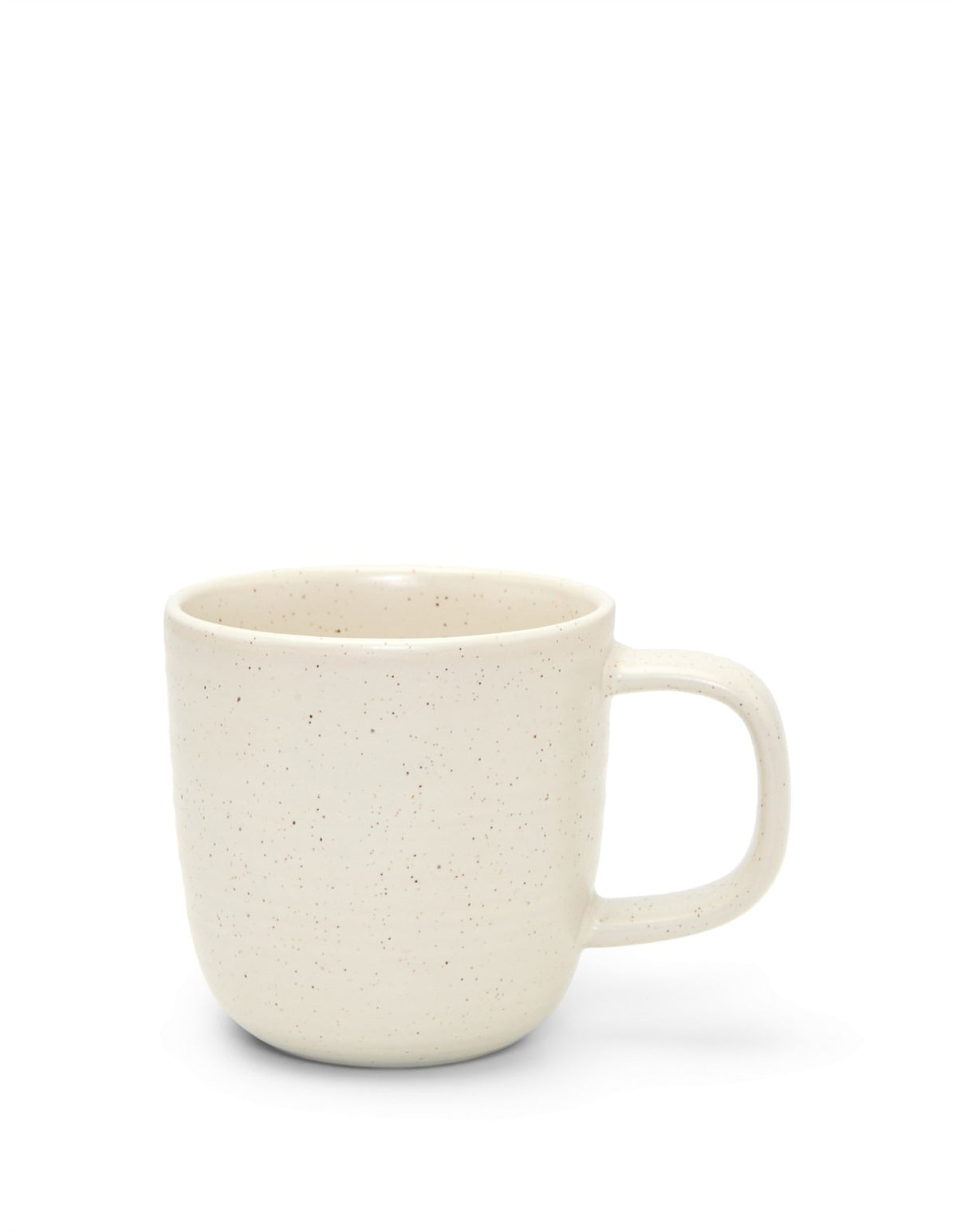 Fernleigh White Speckle Stoneware 4pc mug set