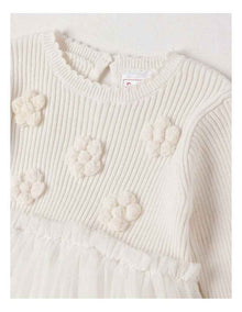 Tutu Dress in Cream