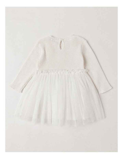 Tutu Dress in Cream