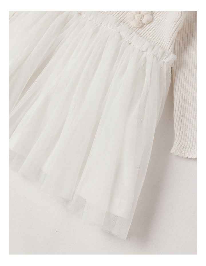 Tutu Dress in Cream
