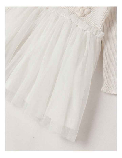 Tutu Dress in Cream