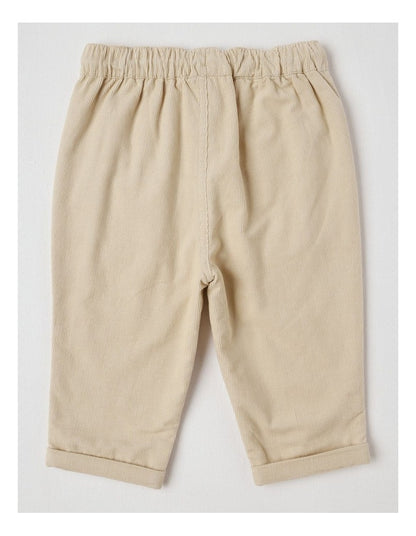 Cord Pants in Beige