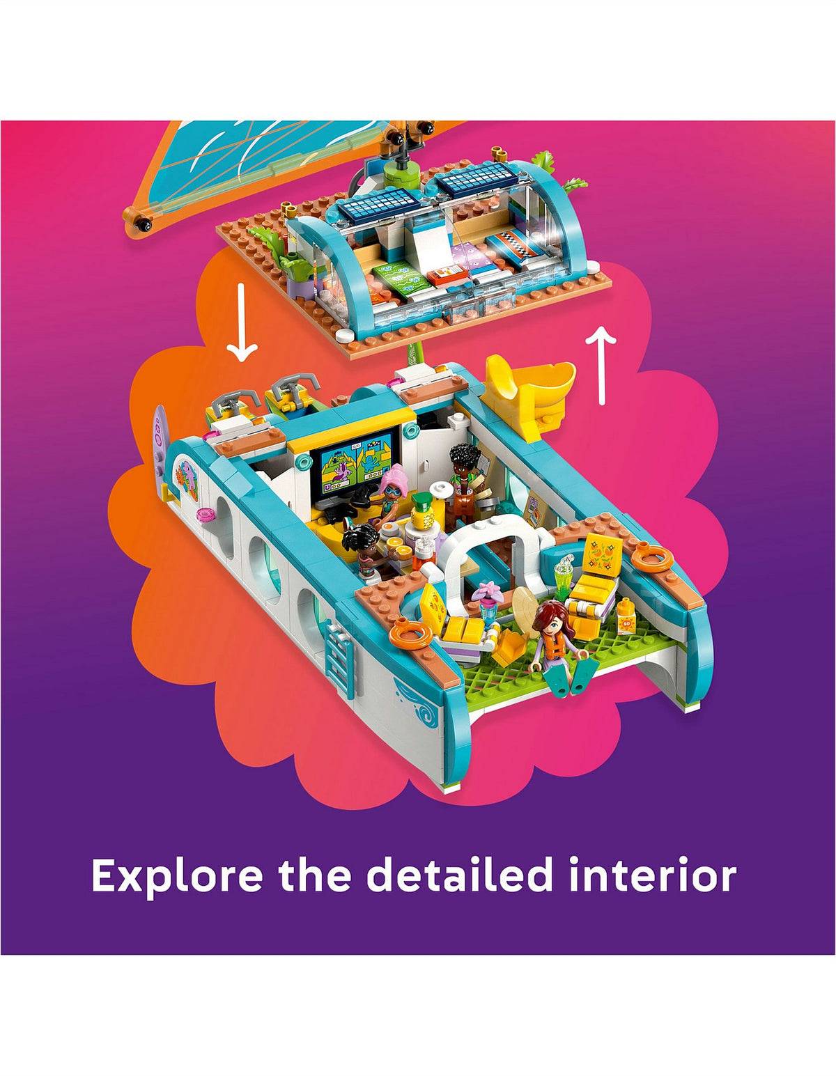 LEGO Friends Travel Boat Adventure 42664