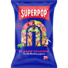 Superpop Rainbow Coloured Popcorn 150g