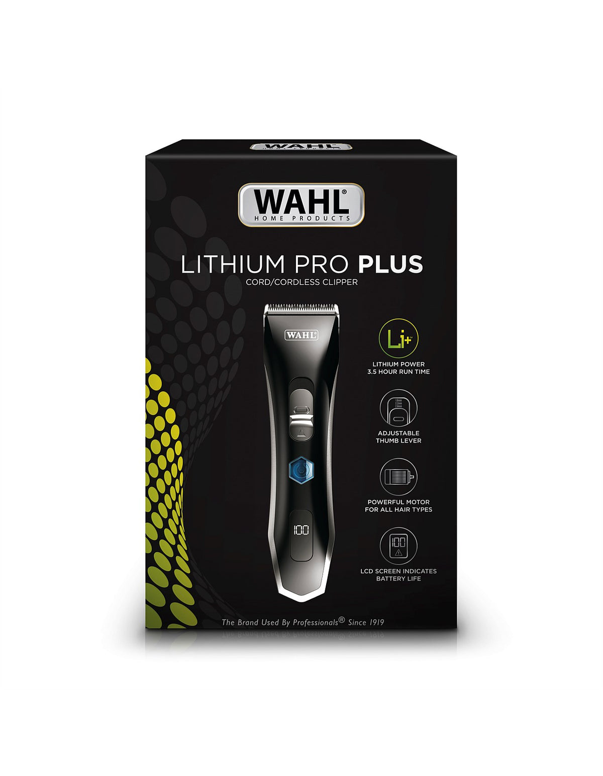 Lithiun Pro Plus Cordless Clipper