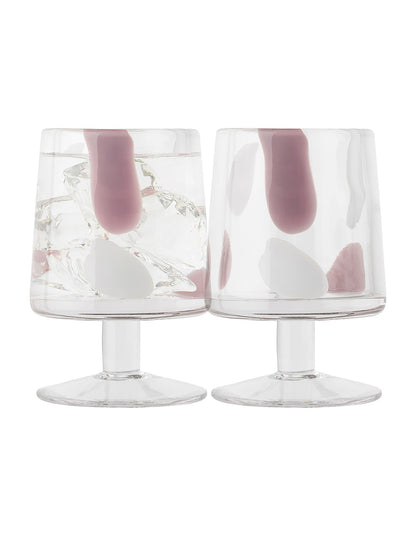 Camille Set of 4 Goblets 310ml Blush