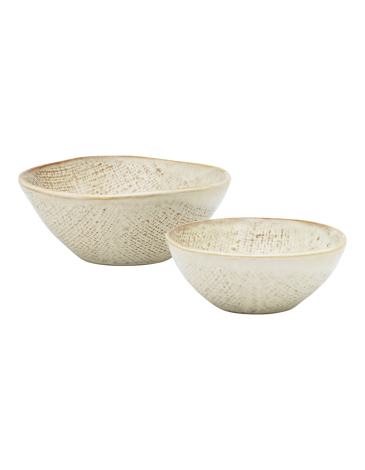 Linen Set of 2 Dip Bowls 9/11.5cm