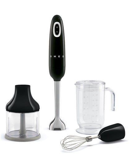 HBF03BLAU 50's Style Hand Blender Black