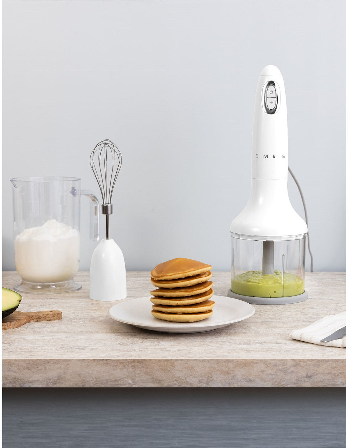 HBF03WHAU 50's Style Hand Blender White