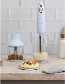 HBF03PBAU 50's Style Hand Blender Pastel Blue