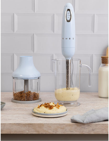 HBF03PBAU 50's Style Hand Blender Pastel Blue