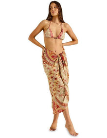 Rosselini Sarong in Red