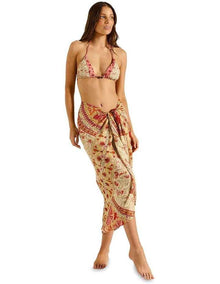 Rosselini Sarong in Red