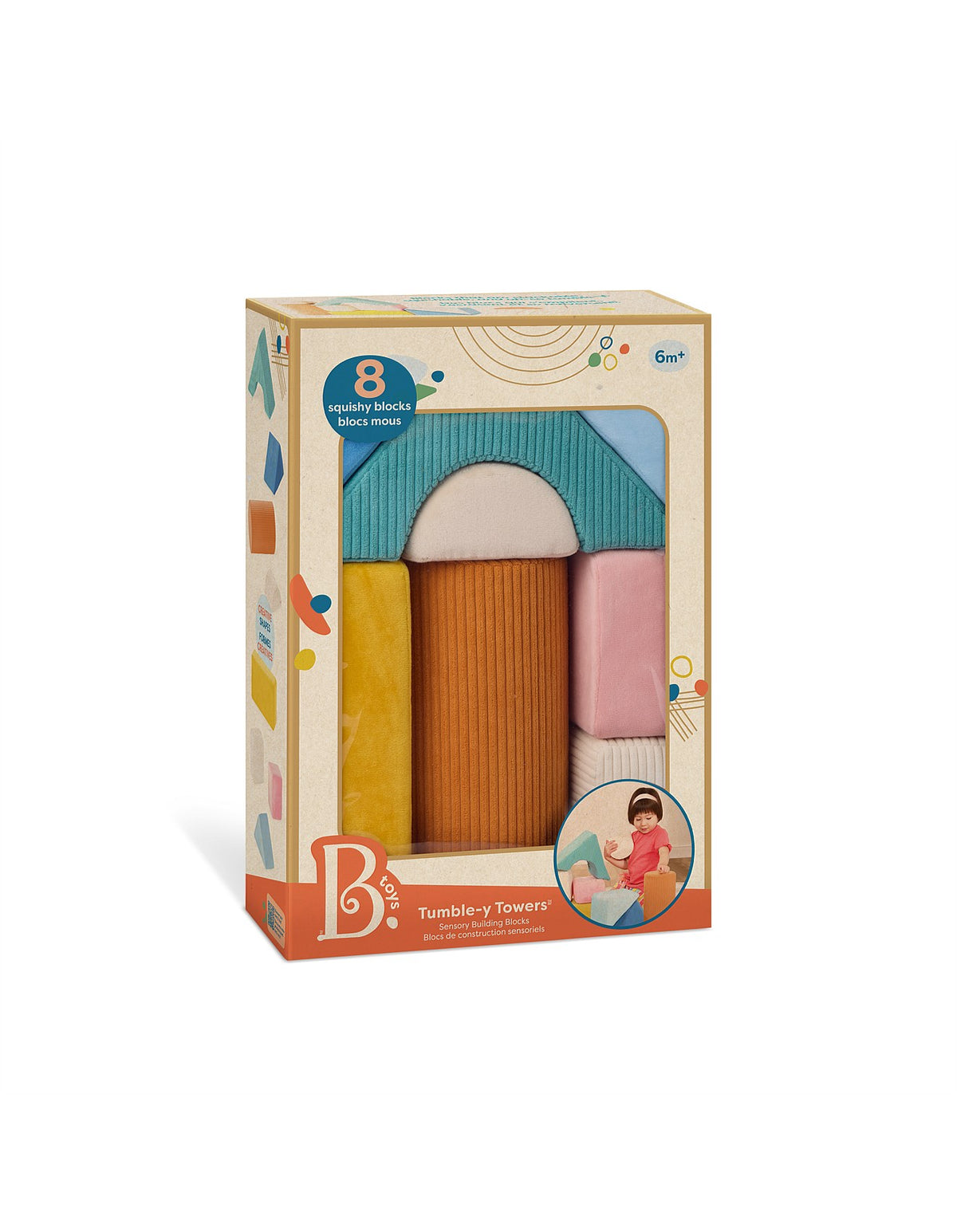Tumble-y Towers Sensory Foam Building Blocks