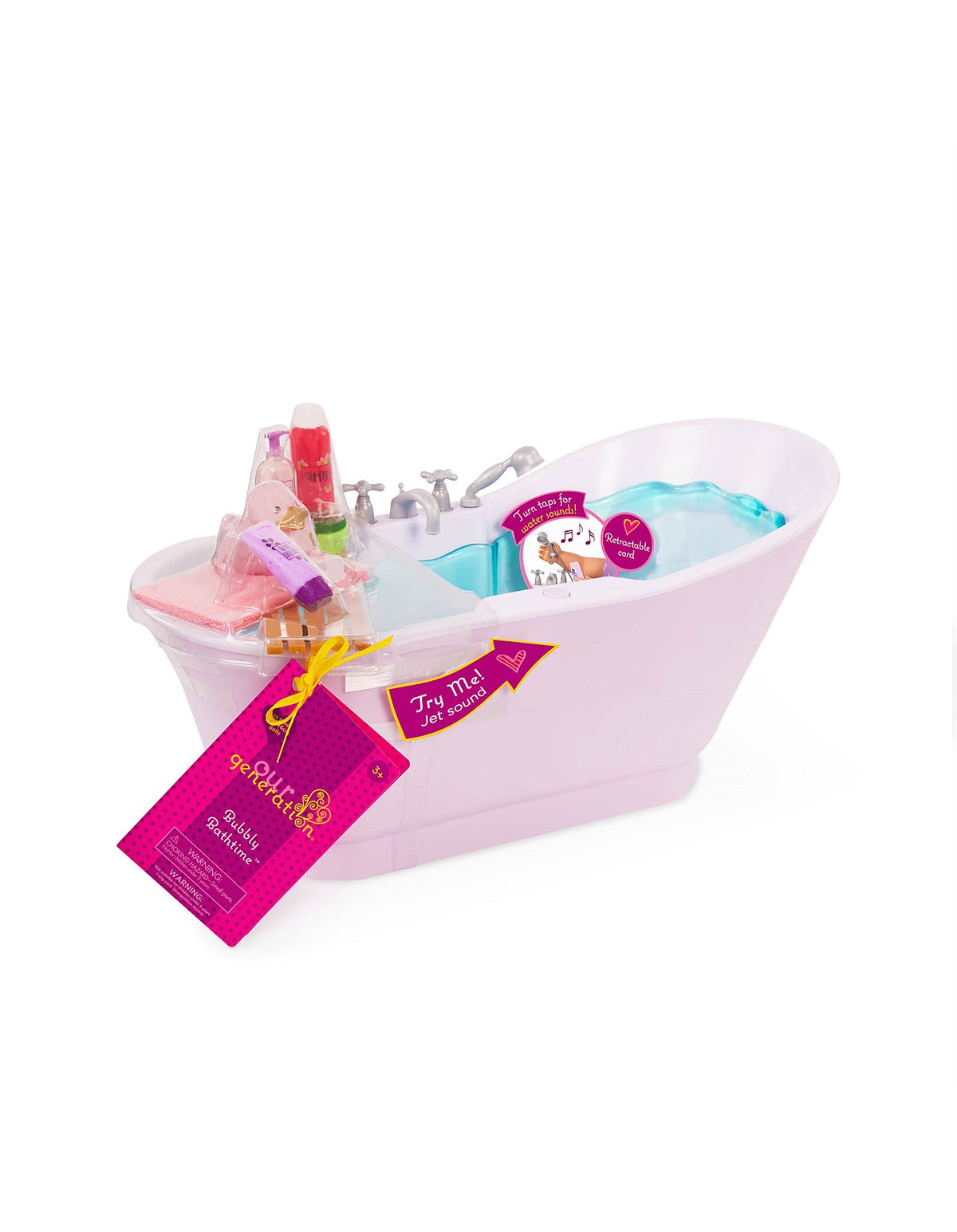 Deluxe Bathtub Set with Accessories