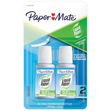Paper Mate Liquid Paper White Out Correction Fluid 20mL 2 pack