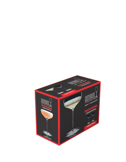 GRAPE@RIEDEL Wine Coupe/Cocktail Glass Set Of 2