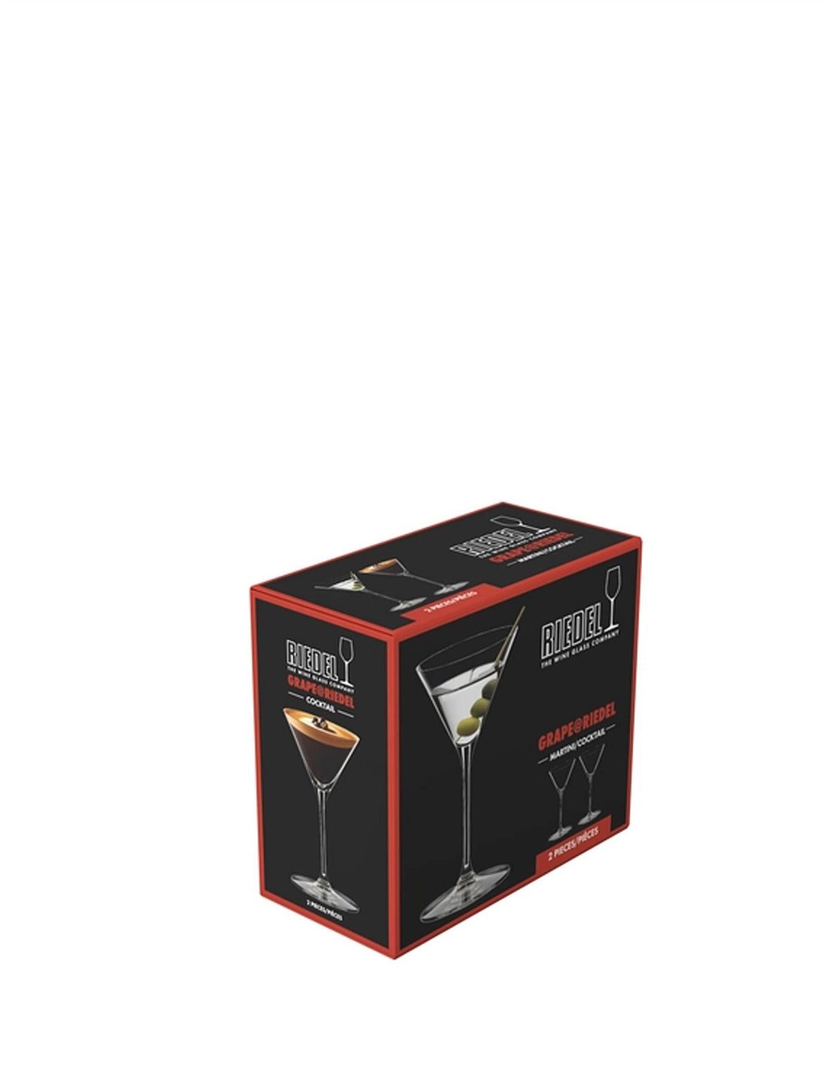 GRAPE@RIEDEL Martini Cocktail Glass Set Of 2