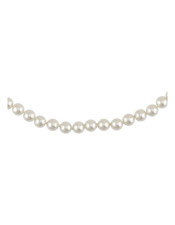Essential White 8mm Pearl Necklace