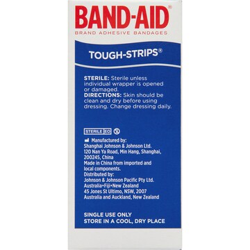 Band-Aid Tough Strips Brand 40 pack