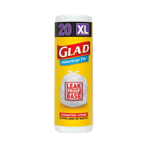 GLAD KITCHEN TIDY BAG WAVETOP EX LARGE
