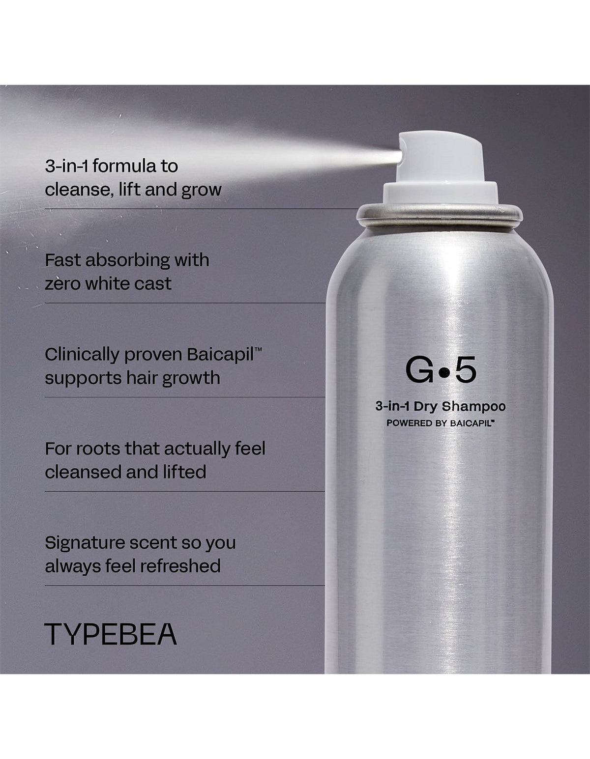 G.5 3-in-1 Dry Shampoo 200ml