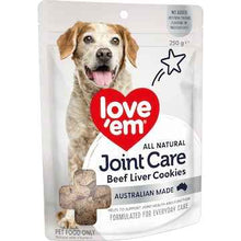 Love'em Joint Care Cookies Beef Liver Dog Treats 250g
