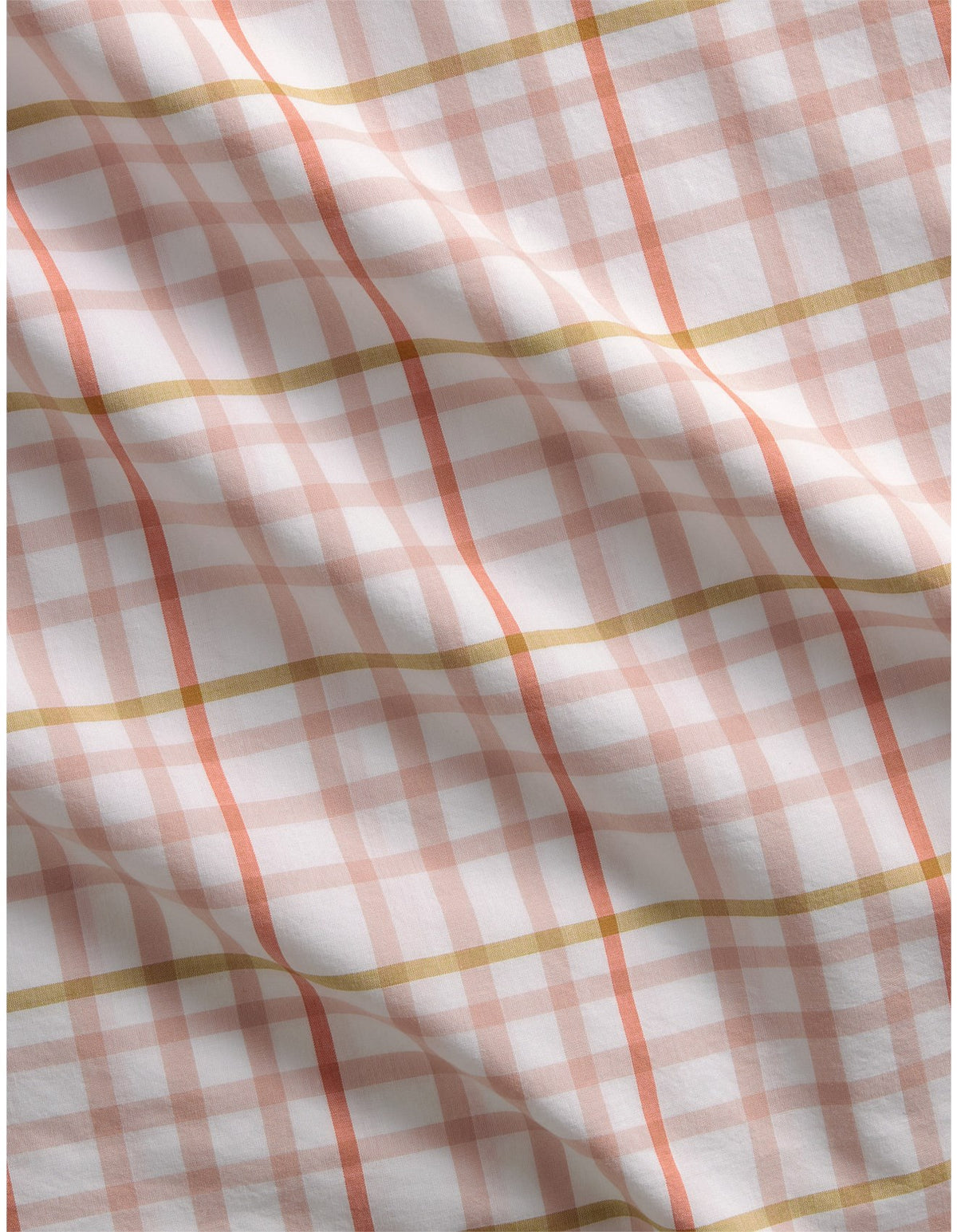 BAYLEY CHECK SINGLE SHEET SET IN DUSTY ROSE