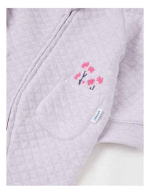 Quilted Coverall in Lavender