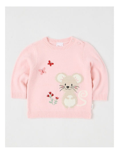Mouse Jumper in Blush