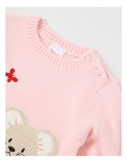 Mouse Jumper in Blush