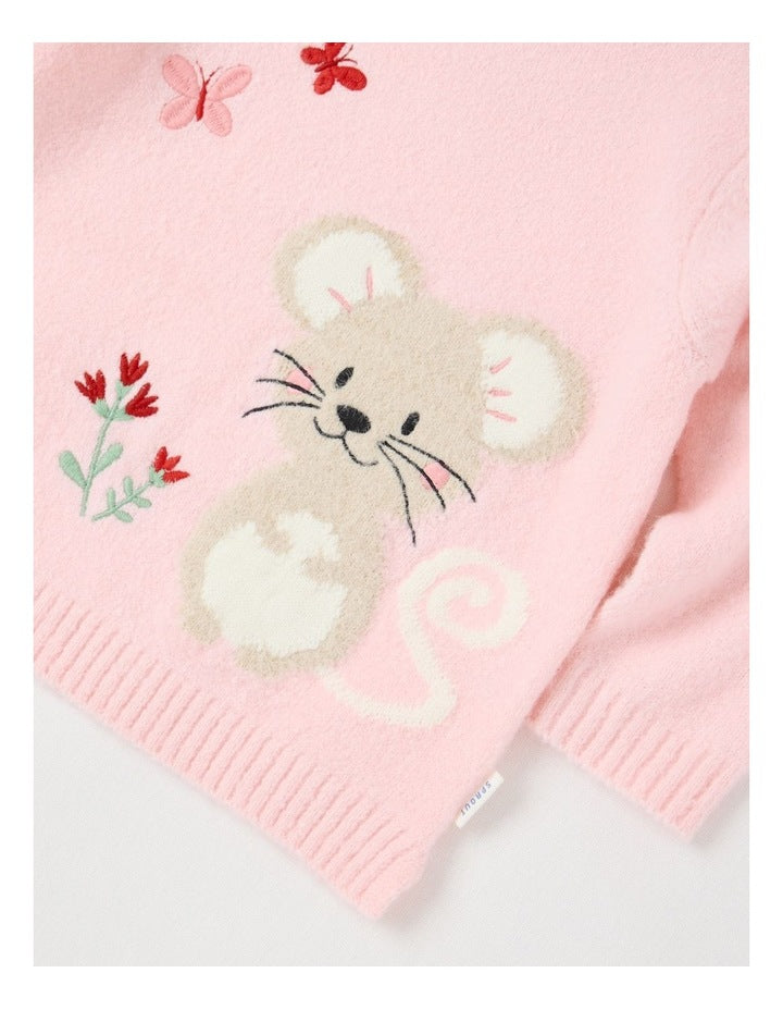 Mouse Jumper in Blush