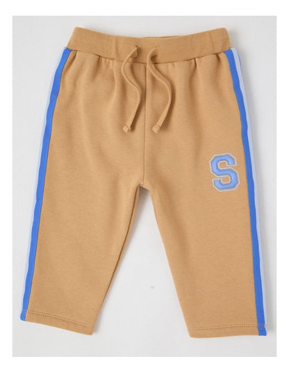 Spliced Trackpants in Tan