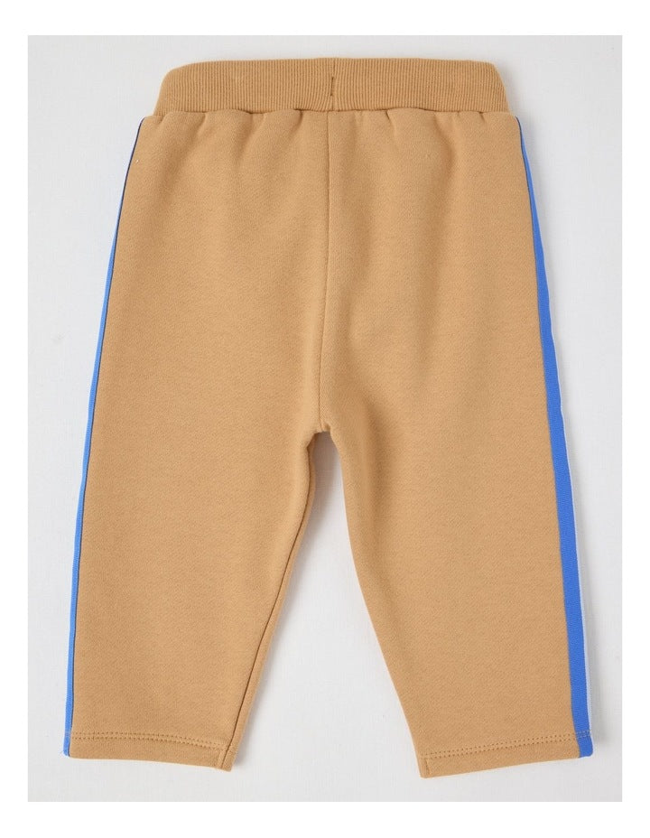 Spliced Trackpants in Tan