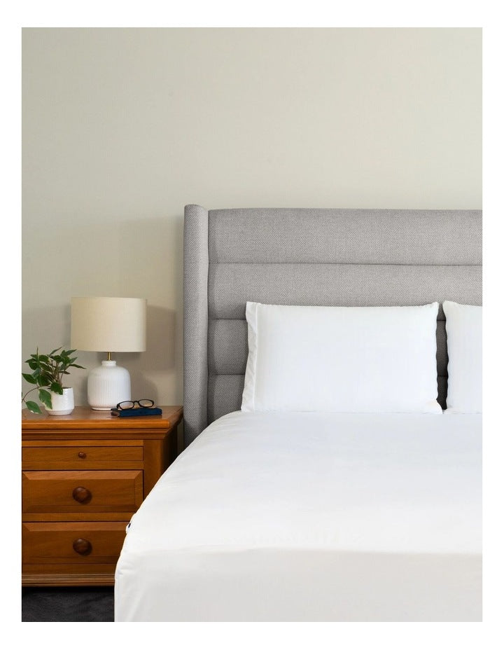 Anti-Allergy Tencel Waterproof Pillow Protector Twin in White