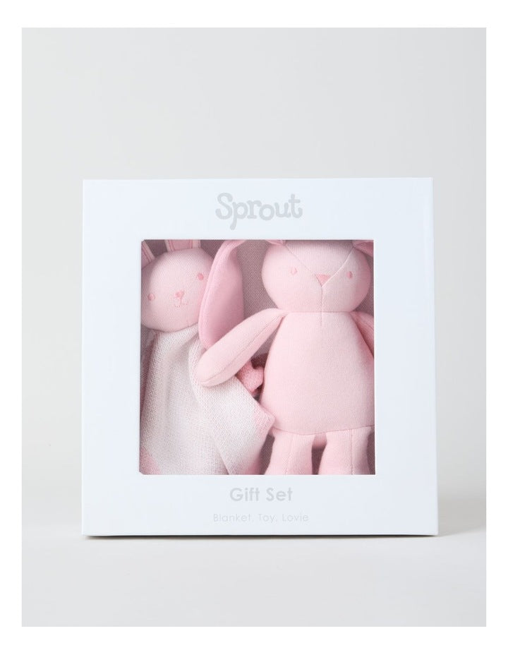Newborn Bunny Gift Box in Blush