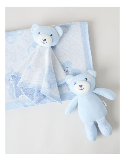Newborn Teddy Bear Gift Box Blues
