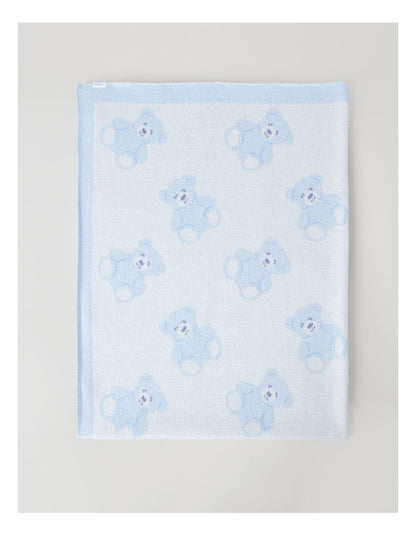 Newborn Teddy Bear Gift Box Blues