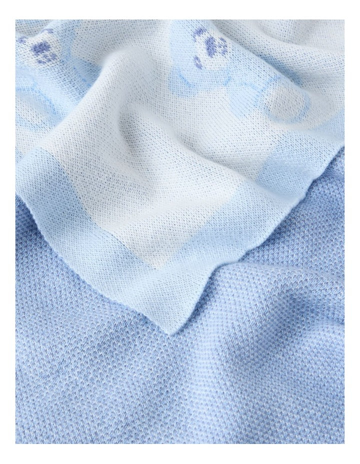 Newborn Teddy Bear Gift Box Blues
