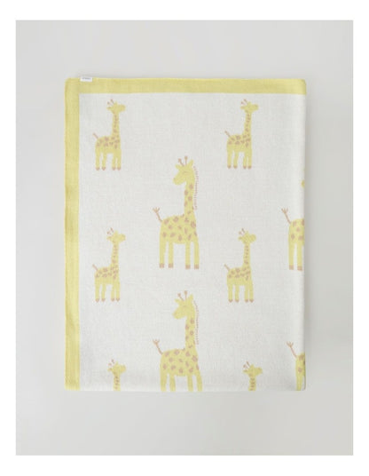 Newborn Giraffe Gift Box in Lemon