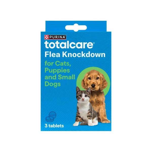PURINA TOTAL CARE CAPSTAR CAT PUPPIES & SML DOG FLEA TREATMENT TABLETS 3 PACK