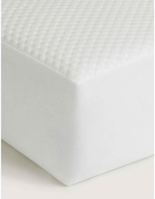 COOL TOUCH SUPER KING MATTRESS PROTECTOR IN PURE WHITE