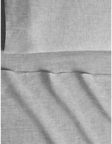 ABBOTSON QUEEN FLAT SHEET IN GREY MARLE