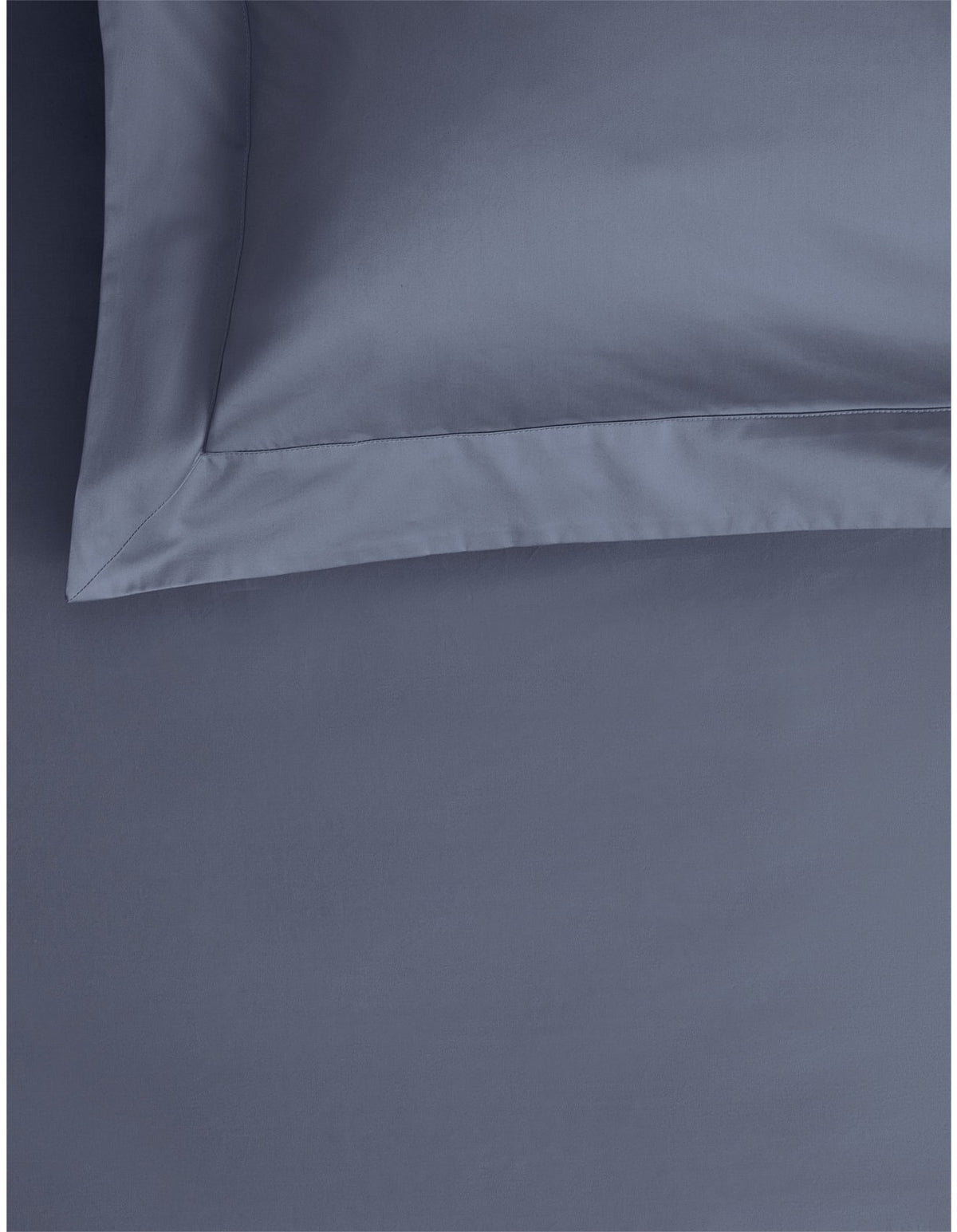 1200TC ULTIMATE SATEEN QUEEN 40CM FITTED SHEET IN INK