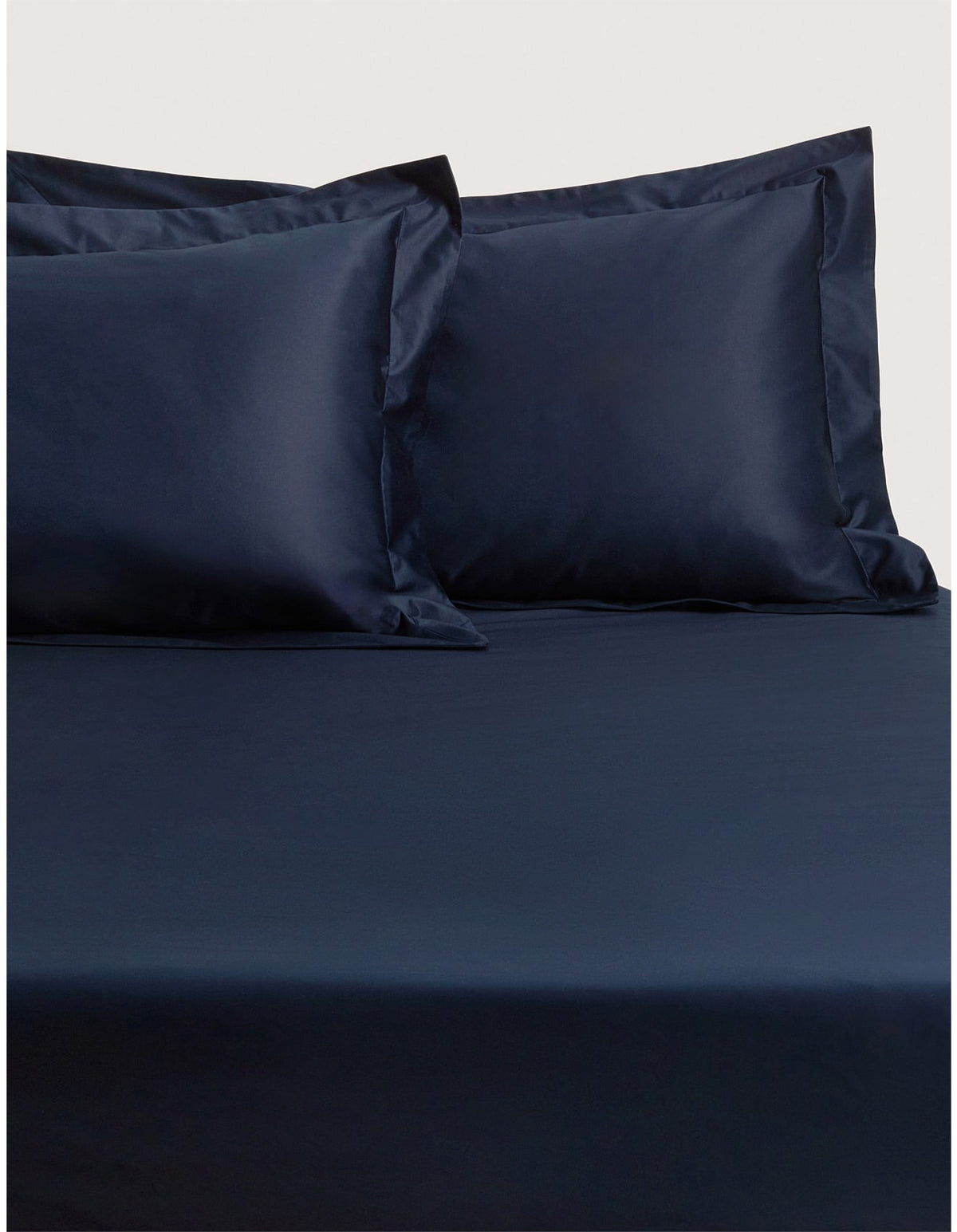 1200TC ULTIMATE SATEEN QUEEN 50CM FITTED SHEET IN MIDNIGHT