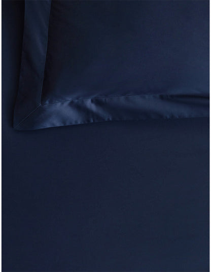 1200TC ULTIMATE SATEEN QUEEN 50CM FITTED SHEET IN MIDNIGHT